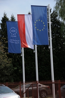flagi z nadrukiem